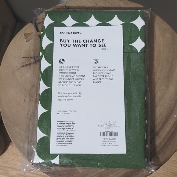 BNIB to the market apron - Picture 2 of 5